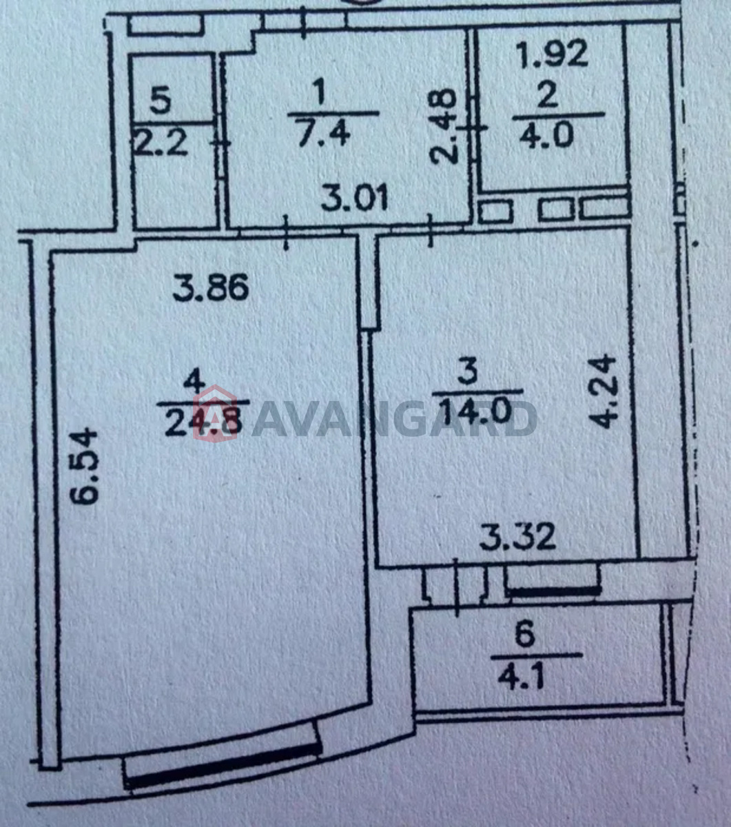 1 кім. квартира, 56/-/14 кв. м., 19/23 поверх фото 4 1 кім. квартира, 56/-/14 кв. м., 19/23 поверх фото 4