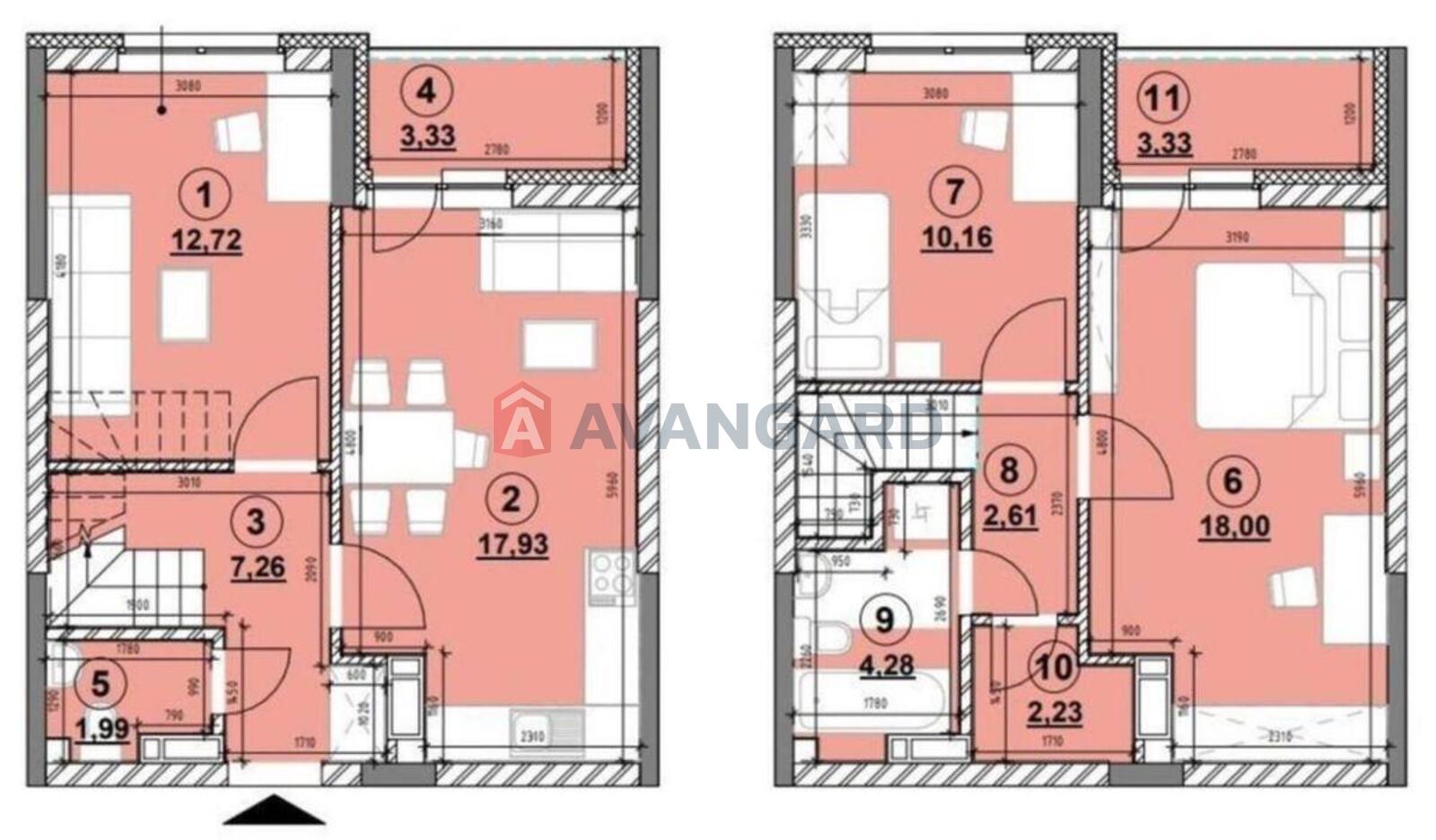 3 кім. квартира, 85/-/16 кв. м., 23/24 поверх фото 1 3 кім. квартира, 85/-/16 кв. м., 23/24 поверх фото 1