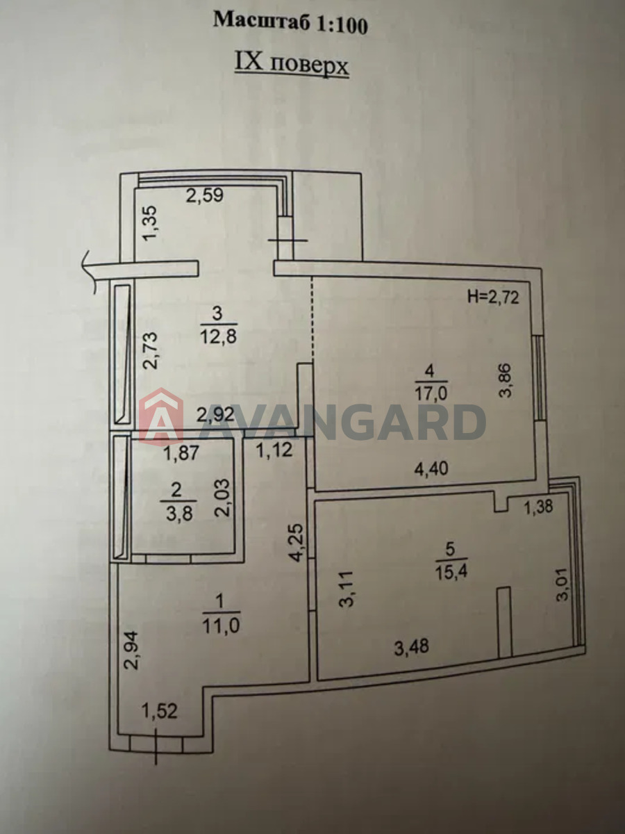 2 кім. квартира, 61/32.4/12.8 кв. м., 9/10 поверх фото 16 2 кім. квартира, 61/32.4/12.8 кв. м., 9/10 поверх фото 16