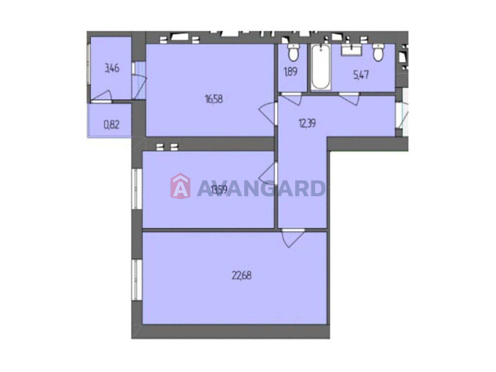 2 кім. квартира, 76/-/- кв. м., 9/10 поверх фото 2 2 кім. квартира, 76/-/- кв. м., 9/10 поверх фото 2