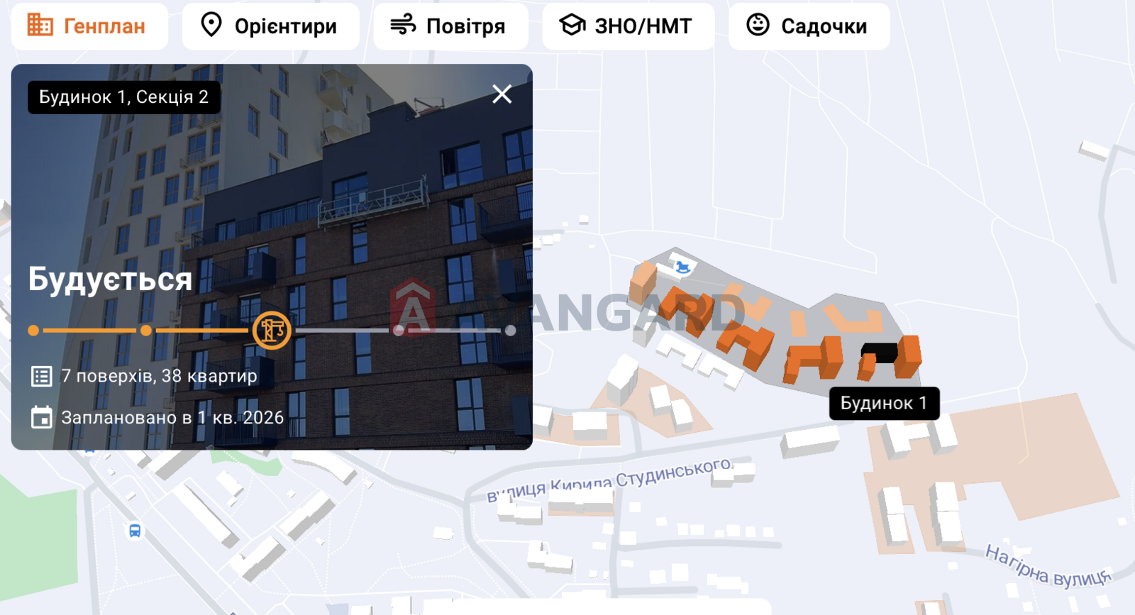 3 кім. квартира, 82,19/40,09/20,79 кв. м., 2/7 поверх фото 12 3 кім. квартира, 82,19/40,09/20,79 кв. м., 2/7 поверх фото 12