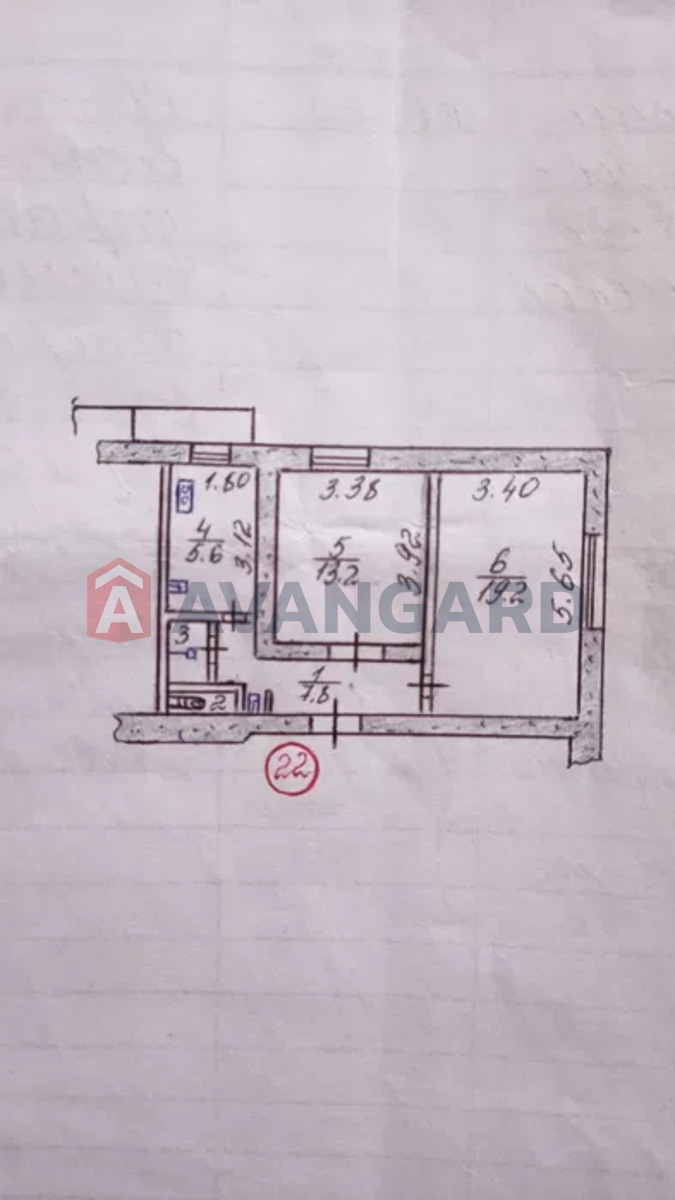 2 комн. квартира, 49/32/5 кв. м., 6/9 этаж фото 5 2 комн. квартира, 49/32/5 кв. м., 6/9 этаж фото 5