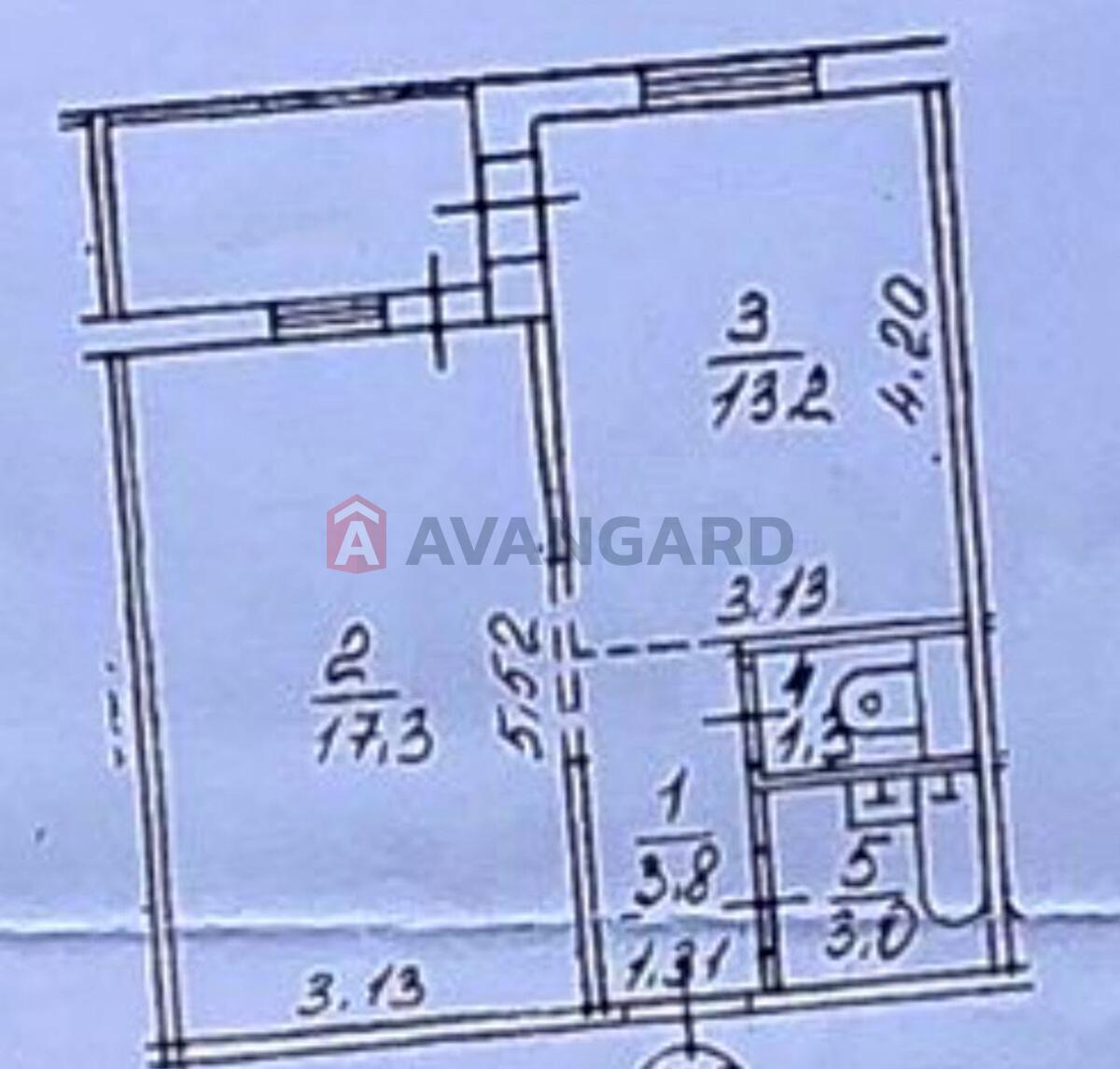 1 кім. квартира, 40.8 / 17.3 / 13.2 м? кв. м., 15/16 поверх фото 1 1 кім. квартира, 40.8 / 17.3 / 13.2 м? кв. м., 15/16 поверх фото 1