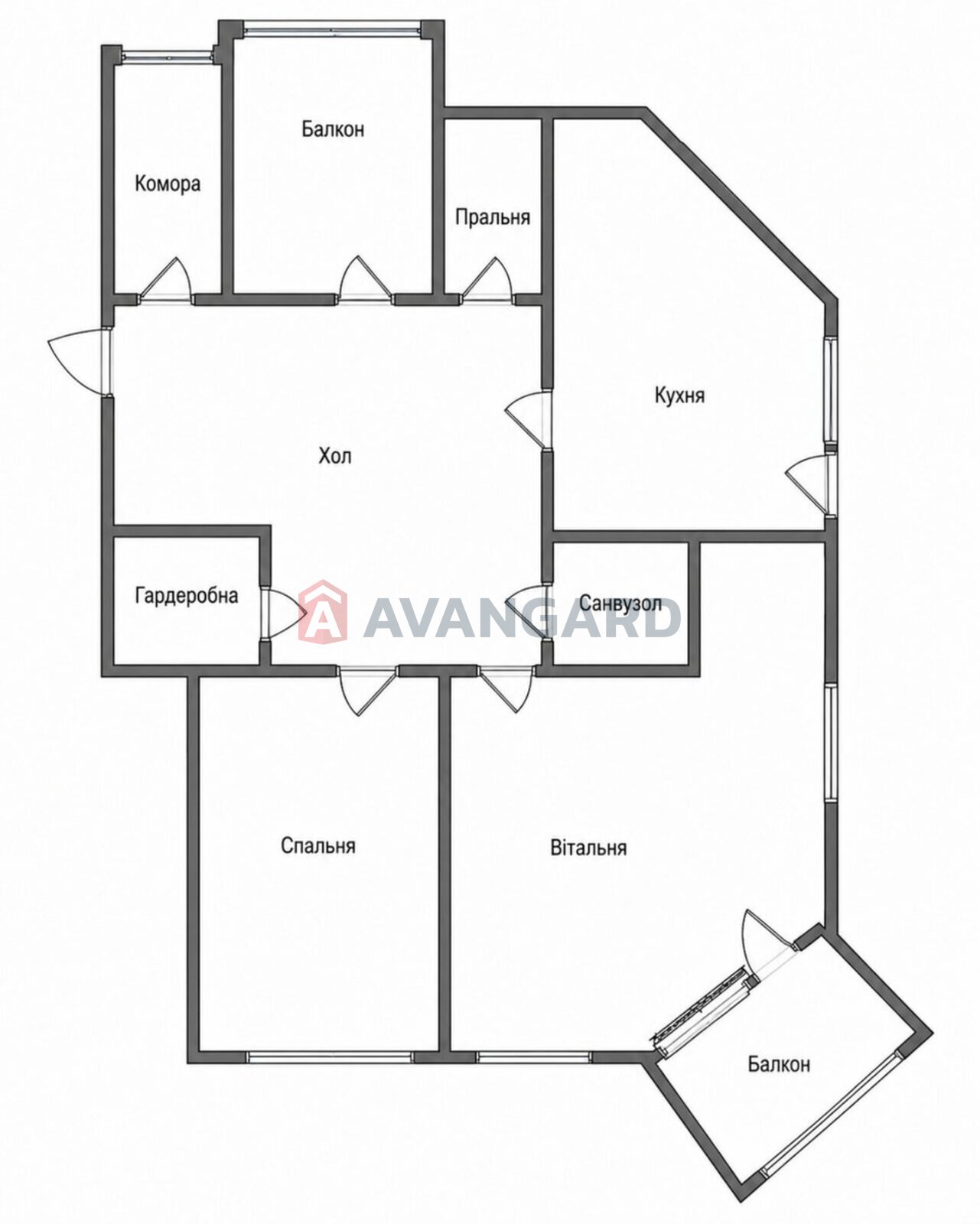 2 комн. квартира, 72/47/12 кв. м., 13/25 этаж фото 12 2 комн. квартира, 72/47/12 кв. м., 13/25 этаж фото 12