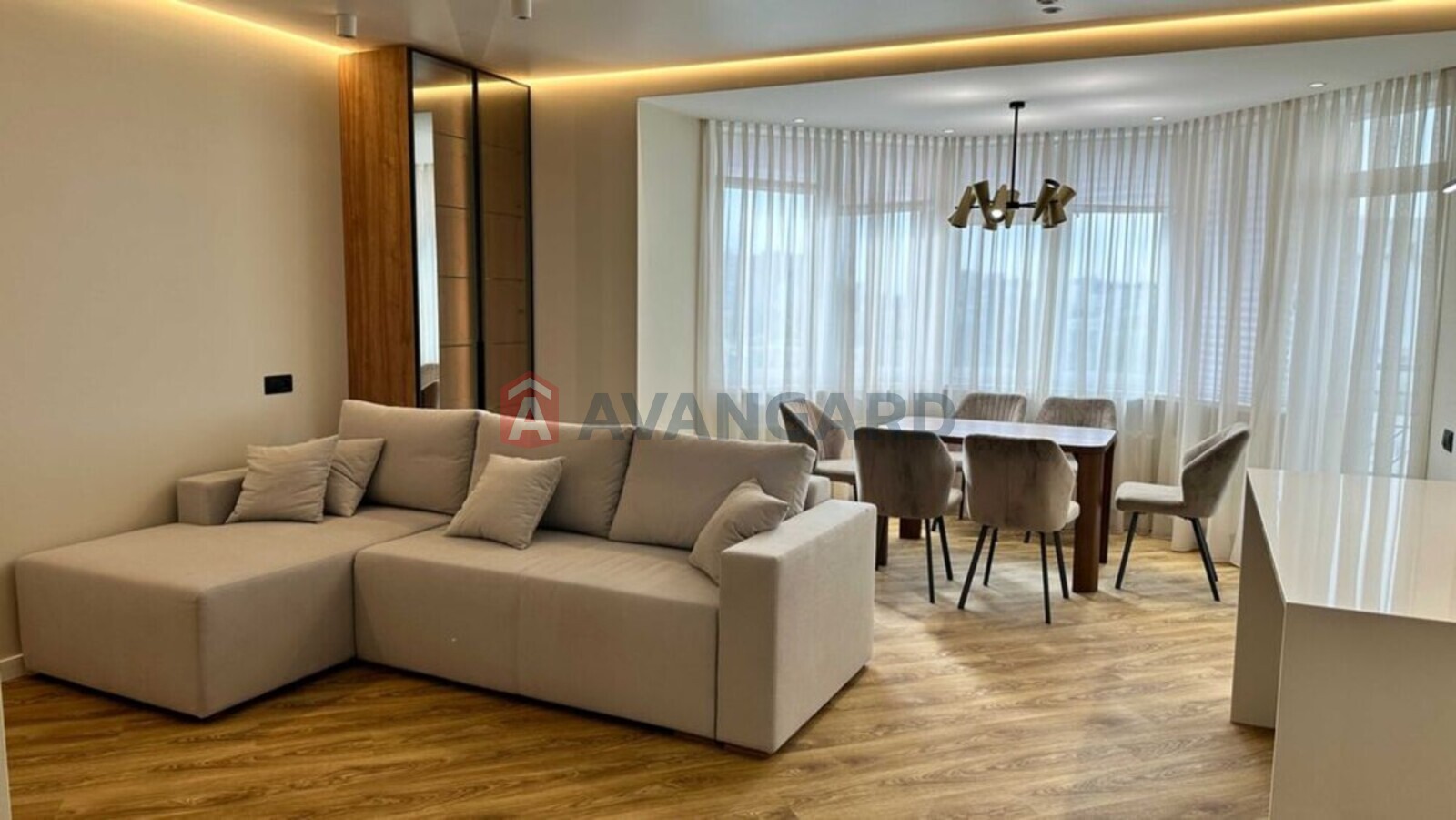 3 кім. квартира, 114/-/55 кв. м., 14/16 поверх фото 1 3 кім. квартира, 114/-/55 кв. м., 14/16 поверх фото 1