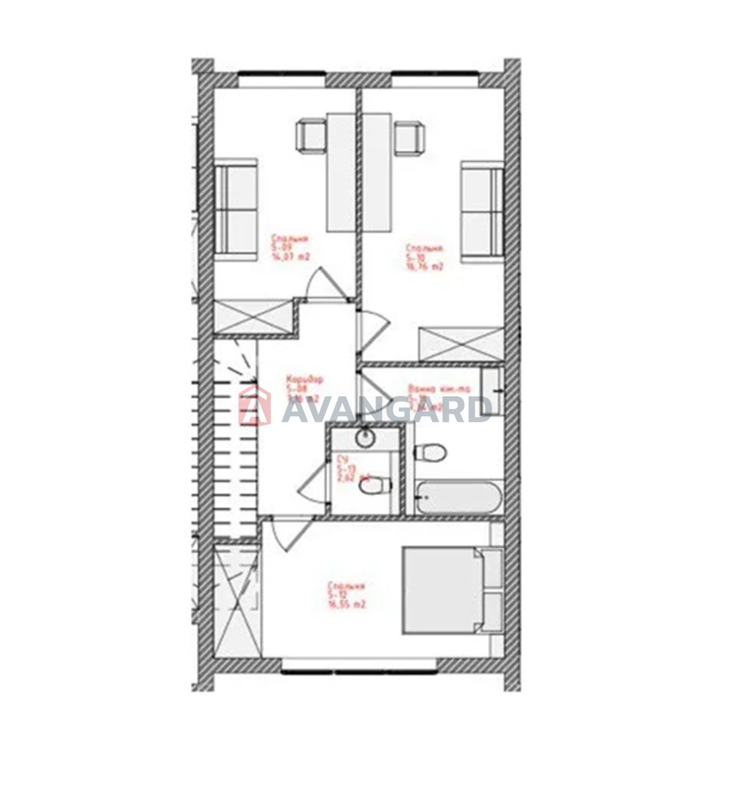 Таунхаус, 119 кв.м. фото 12 Таунхаус, 119 кв.м. фото 12