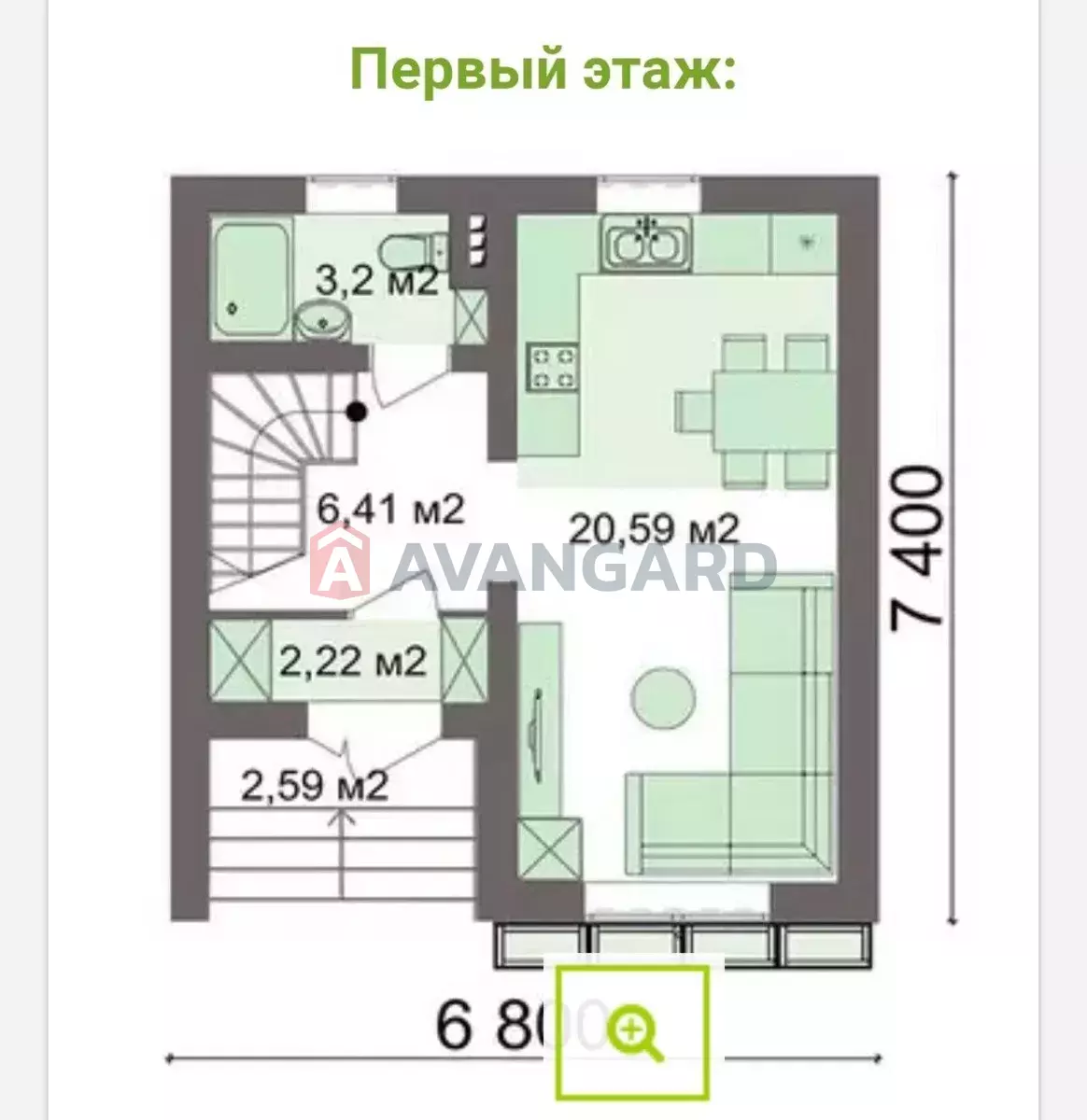 Будинок, 85 кв.м. фото 2 Будинок, 85 кв.м. фото 2