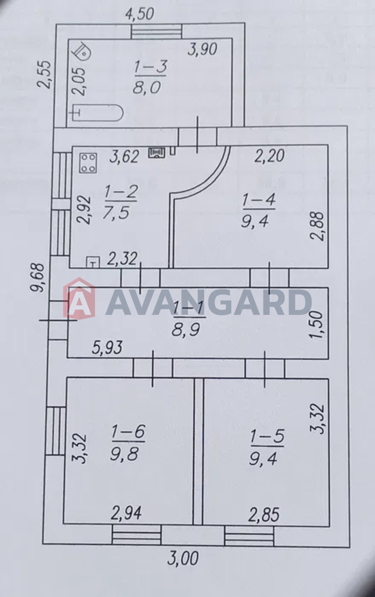 Дом, 53 кв.м. фото 5 Дом, 53 кв.м. фото 5