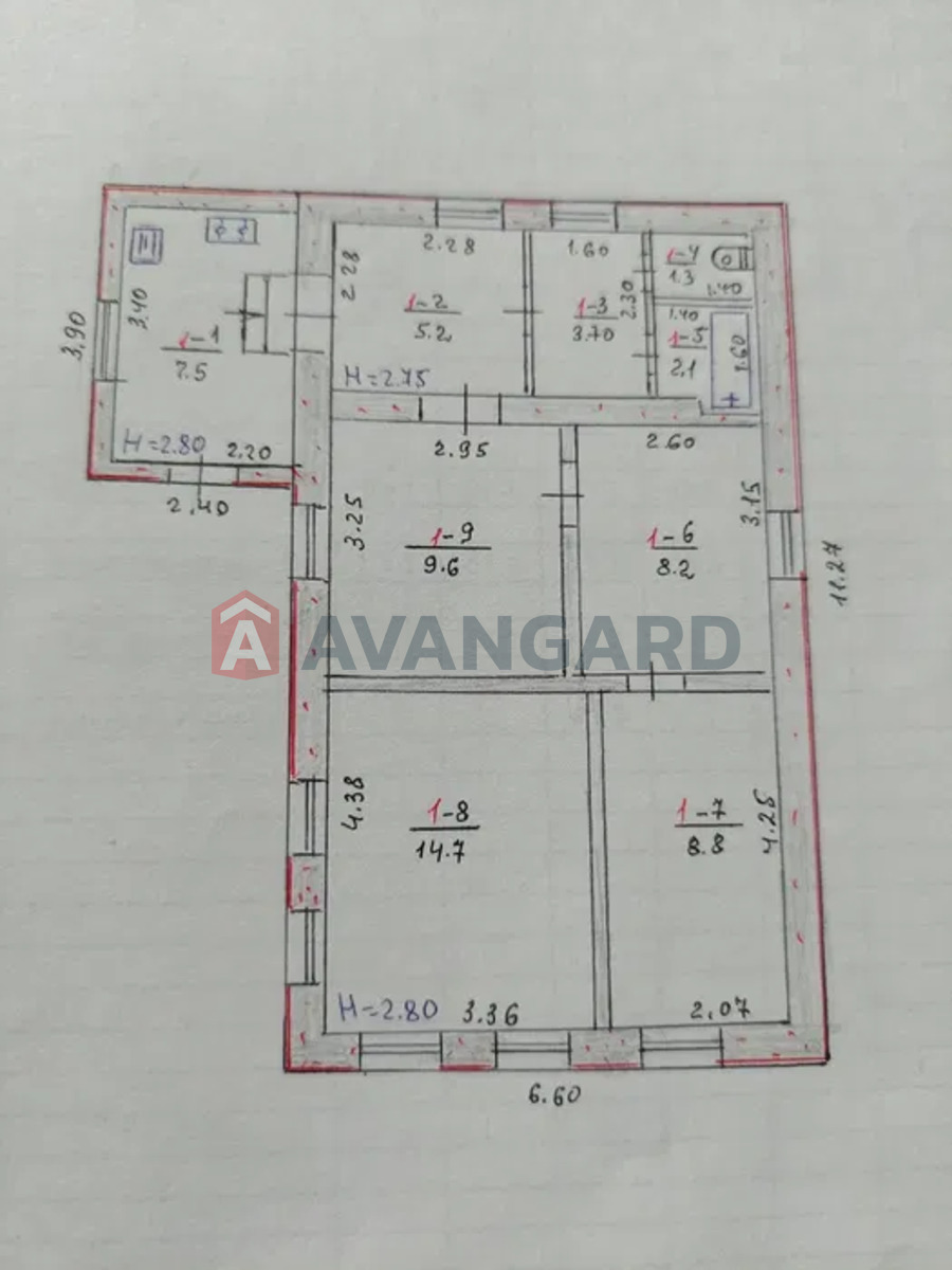 Будинок, 61 кв.м. фото 17 Будинок, 61 кв.м. фото 17