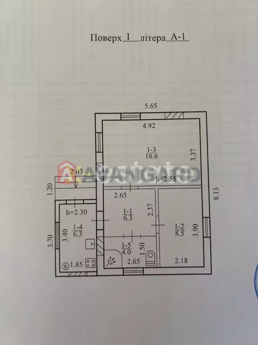 Будинок, 53 кв.м. фото 11 Будинок, 53 кв.м. фото 11