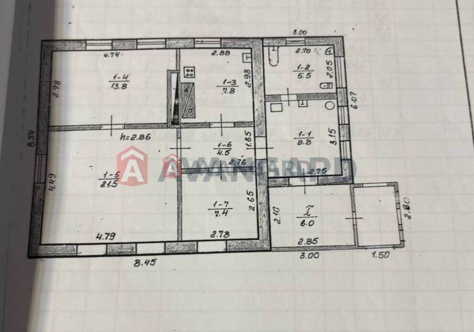 Будинок, 76 кв.м. фото 11 Будинок, 76 кв.м. фото 11