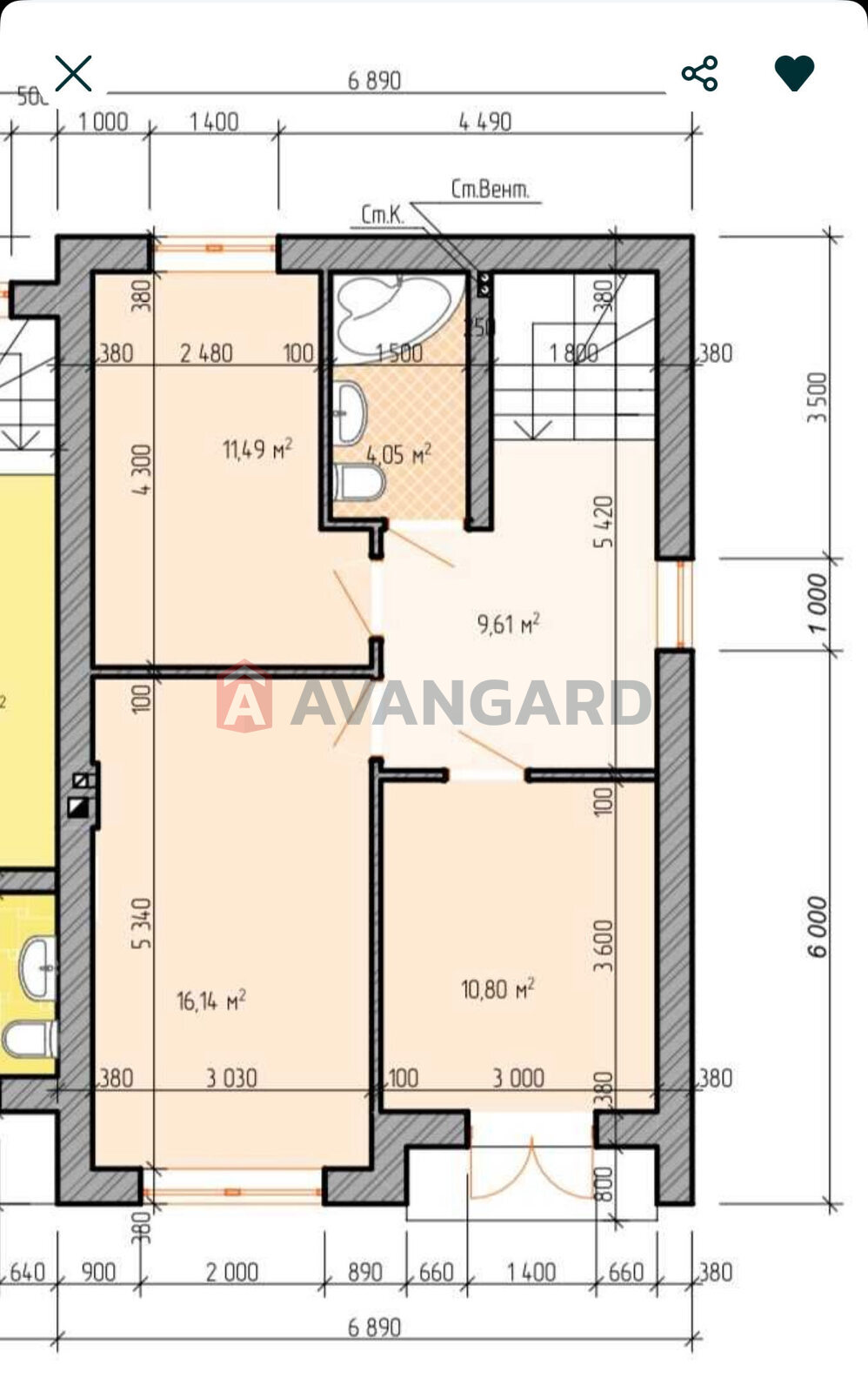 Таунхаус, 106 кв.м. фото 2 Таунхаус, 106 кв.м. фото 2